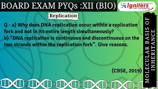 Why does DNA replication occur within a replication fork and not in its entire length simultaneou...