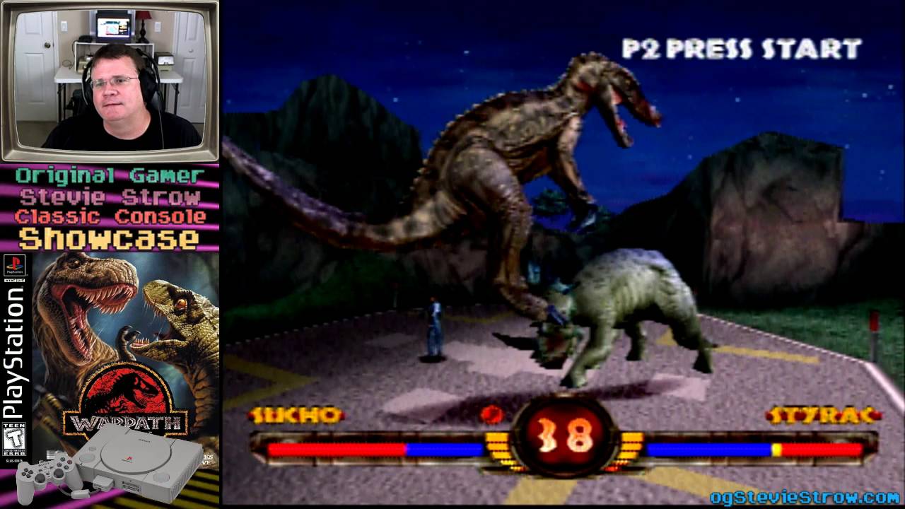 Jurassic Park: Warpath - PlayStation Fighting Game 