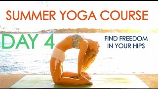 Day 4 Summer Yoga Course - Find Freedom in your Hips screenshot 5