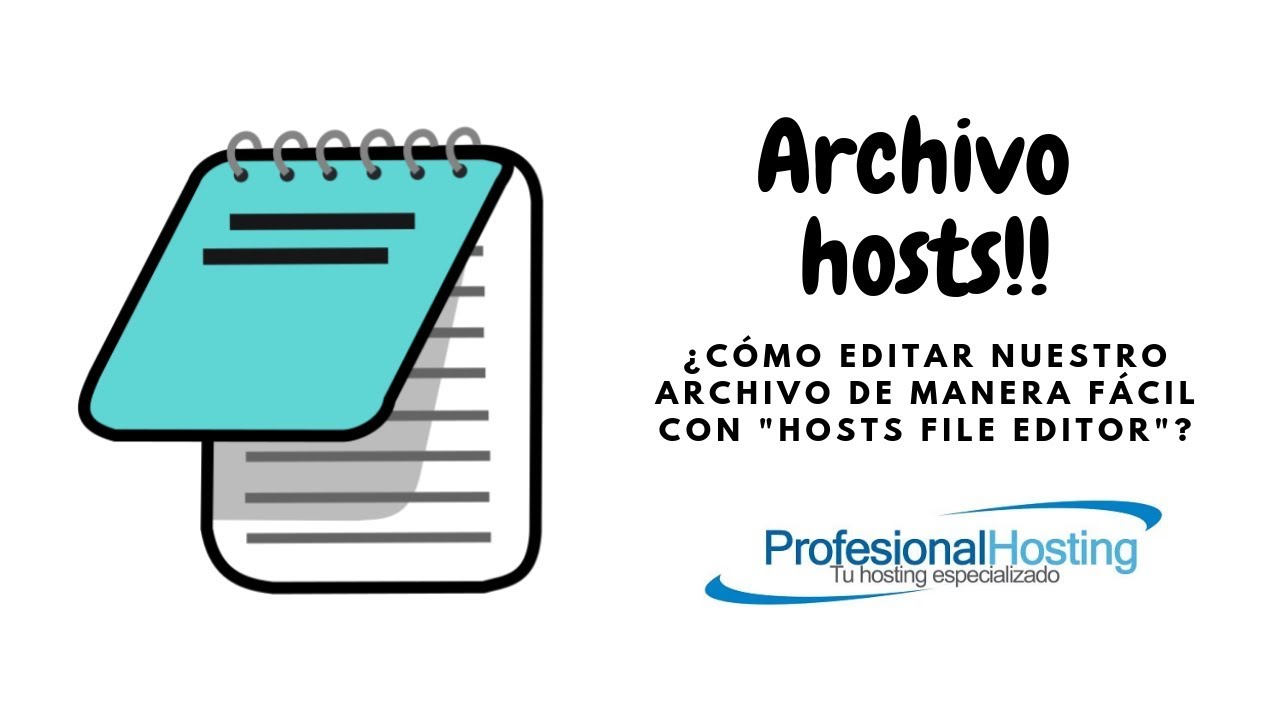 ¿Cómo editar el archivo hosts de manera fácil con Hosts File Editor? YouTube ¿Cómo editar el archivo hosts de manera fácil con Hosts File Editor? YouTube