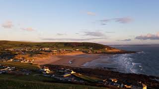 Sunset Over Croyde, Devon, UK. 29Sep2020