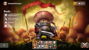 Mushroom Wars 2 - 1v1 GOLDEN vs SILVER League | RANKED Multiplayer