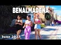 Benalmadena Malaga Spain Beach Promenade Walking June 2023 [4K]