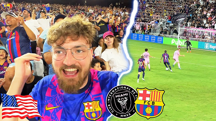 Inter Miami vs. FC Barcelona - Stadionvlog aus USA 🇺🇸 | 6 TORE SPEKTAKEL | ViscaBarca