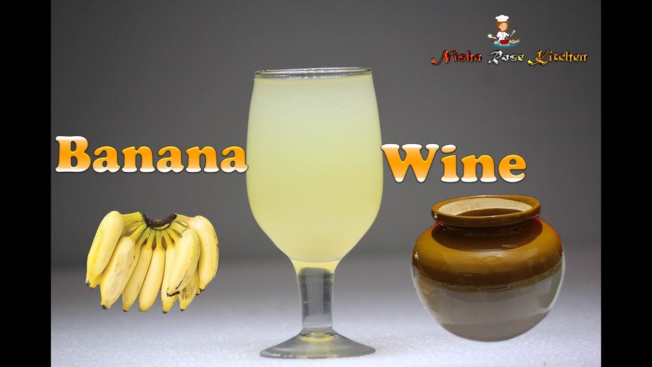 How to make Banana Wine Malayalam പഴം വൈൻ Christmas Wine Recipe