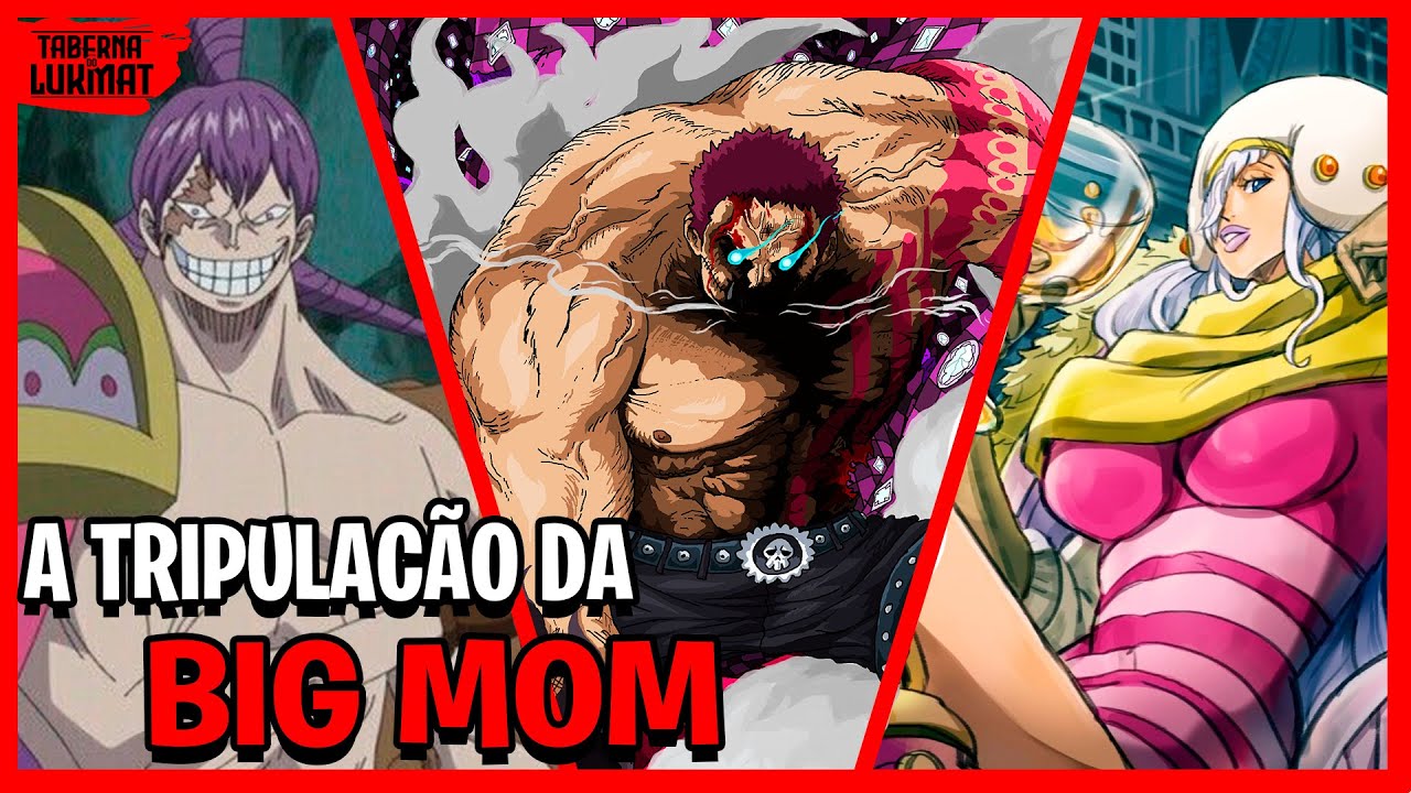 Portal Piece - (AVISO CONTÉM SPOILERS) Como um Três Generais da Doçura,  Katakuri exerce grande autoridade nos Piratas da Big Mom, ficando apenas  atras de sua Mãe. Como Ministro da Farinha, Katakuri