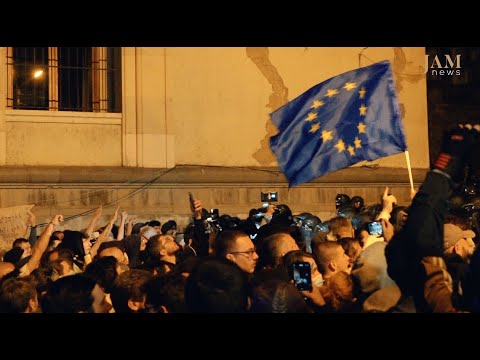 ათობით ნაცემი და დაკავებული მოქალაქე აგენტების კანონის წინააღმდეგ აქციაზე -  16.04.2024