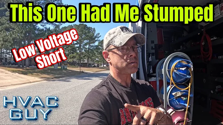 Intermittent Low Voltage Short Hiding In Plain Sight! #hvacguy #hvaclife