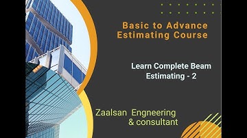 Beam Estimating   Part-2
