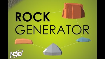 FREE Low-Poly Rock Generator - Unity Asset | Trailer