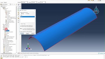 Abaqus Tutorial: Shell Elements #4 Example Solution (folded sheet)
