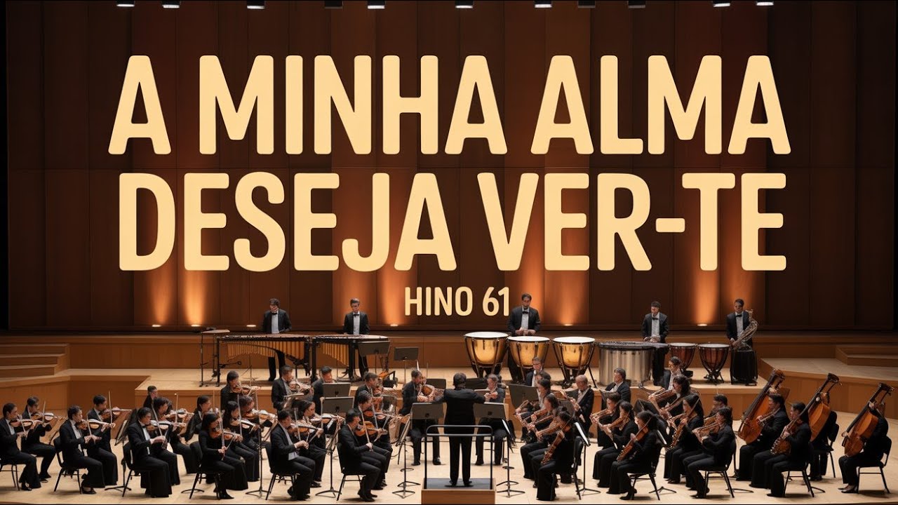 A MINHA ALMA DESEJA VER-TE | HINO 61 (Orquestra Emaús) - YouTube