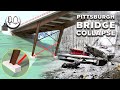 Pittsburgh bridge collapse | fast response video - 3D unwrap