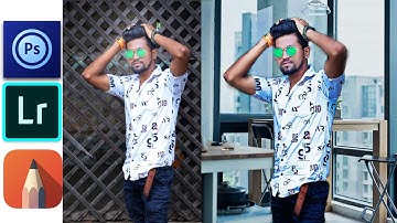 Ps touch,lightroom and autodesk sketchbook photo editing in mobile phone