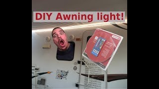 DIY rv awning light