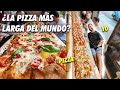 💲 Probando LA PIZZA MÁS LARGA y CARA de USA *MUY CARA* ¿Vale la pena su PRECIO?