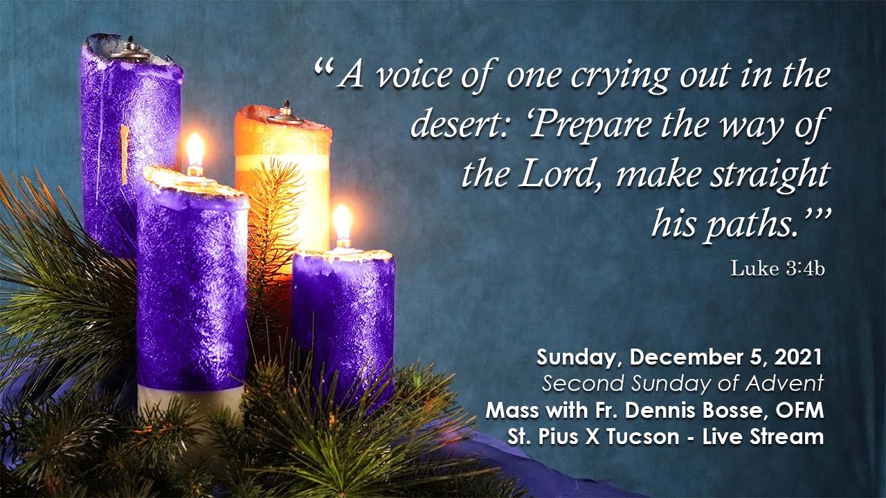 second sunday of advent candle