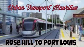 Metro express mauritius (rose hill to port louis victoria) hello
everyone.. this is out trip back from rose central victoria station.
on t...