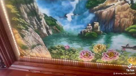 TRANH ĐÁ QUÝ - Sơn Thuỷ hữu tình