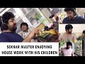 Sekhar Master house work with his son | Sekhar Studio