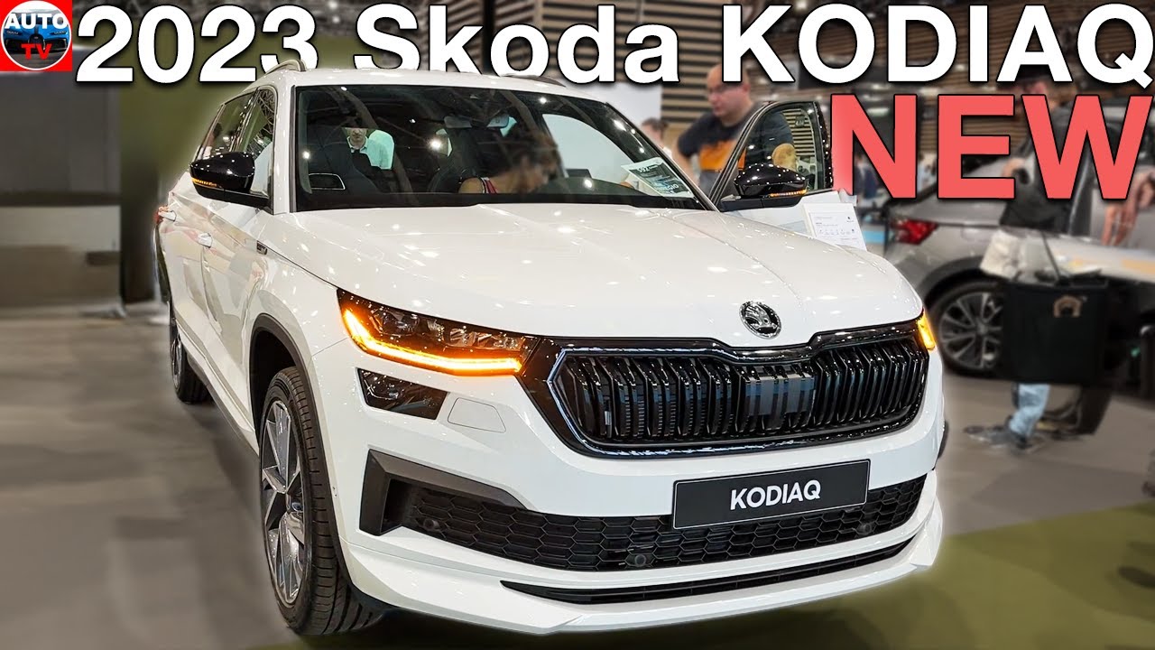 New 2023 Skoda KODIAQ - Visual REVIEW exterior, interior (Lyon Motorshow) 