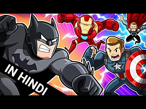 Batman vs Avengers|| can Batman defeat all the Avengers @Razikexplained