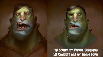 Frankenstein Speed sculpt Zbrush
