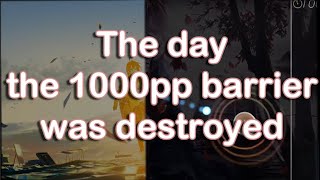 『osu!』The Day The 1000pp Barrier Died