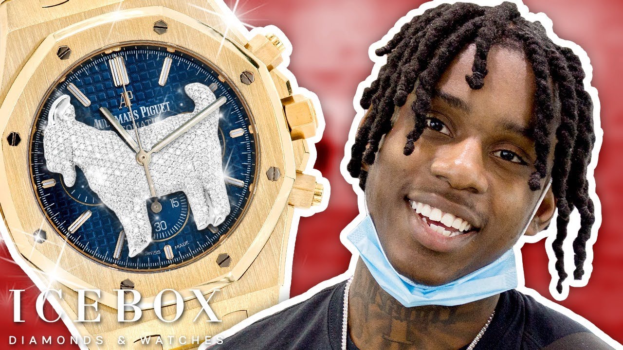 The GOAT Polo G Shops for Rare Audemars Piguet Watch at Icebox! - YouTube
