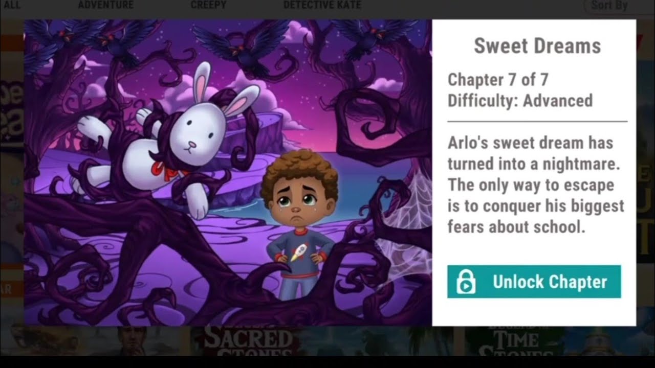 Ae mysteries sweet Dreams chapter 7 full walkthrough - YouTube