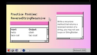 Reversing a String Recursively in Java, Understanding the Call Stack