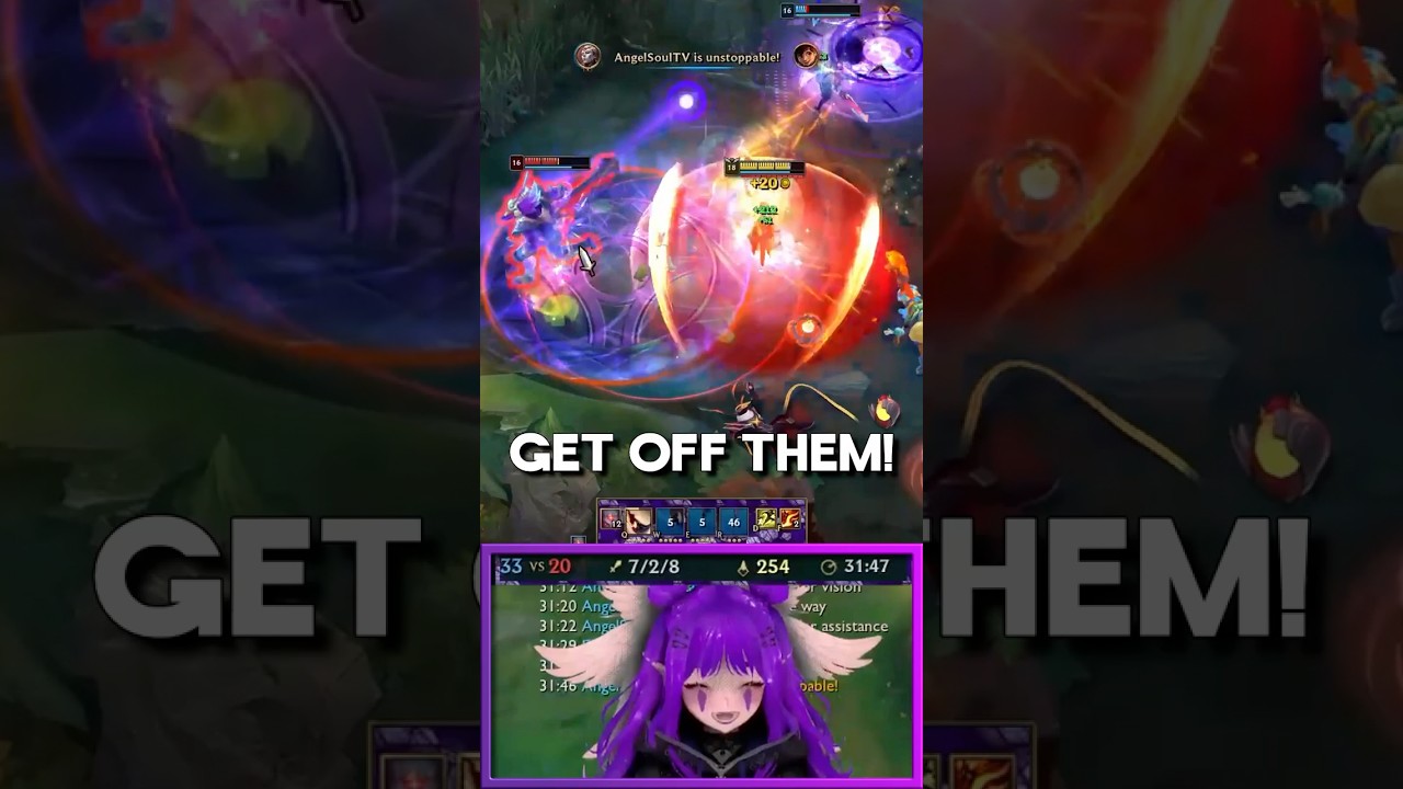 GET OFF THEM!