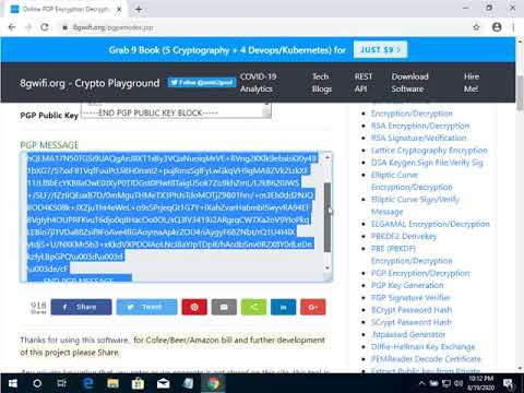 How to encrypt