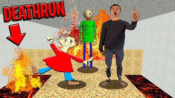 Deathrun Challenge in Baldi