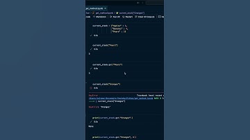 Useful Python Dictionary Tip #coding #python