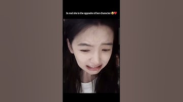 she is so extrovert in real life 😂♥️ #thefirstfrost  #baijingting  #zhangruonan #cdrama #shorts