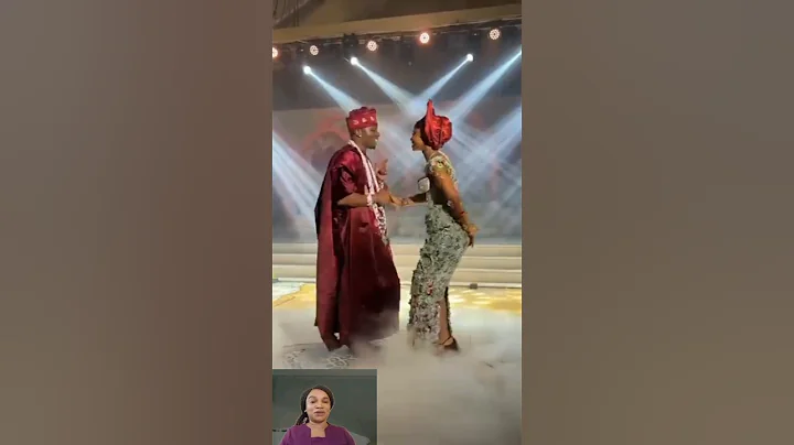 Priscilla OJo and her husband took over the dance floor so adorable