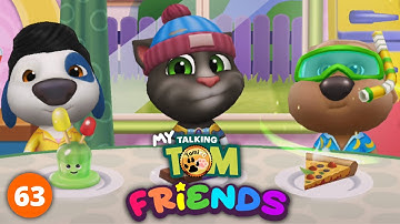 Talking Tom and friends | part #63 | walkthrough | android gameplay | TomiKO funny cats