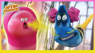 Every Fart and Burp from Larva Family Season 1 😂💨 Netflix After School