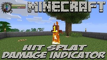 Ep192 - Hit Splat Damage Indicator - Minecraft 1.4.7