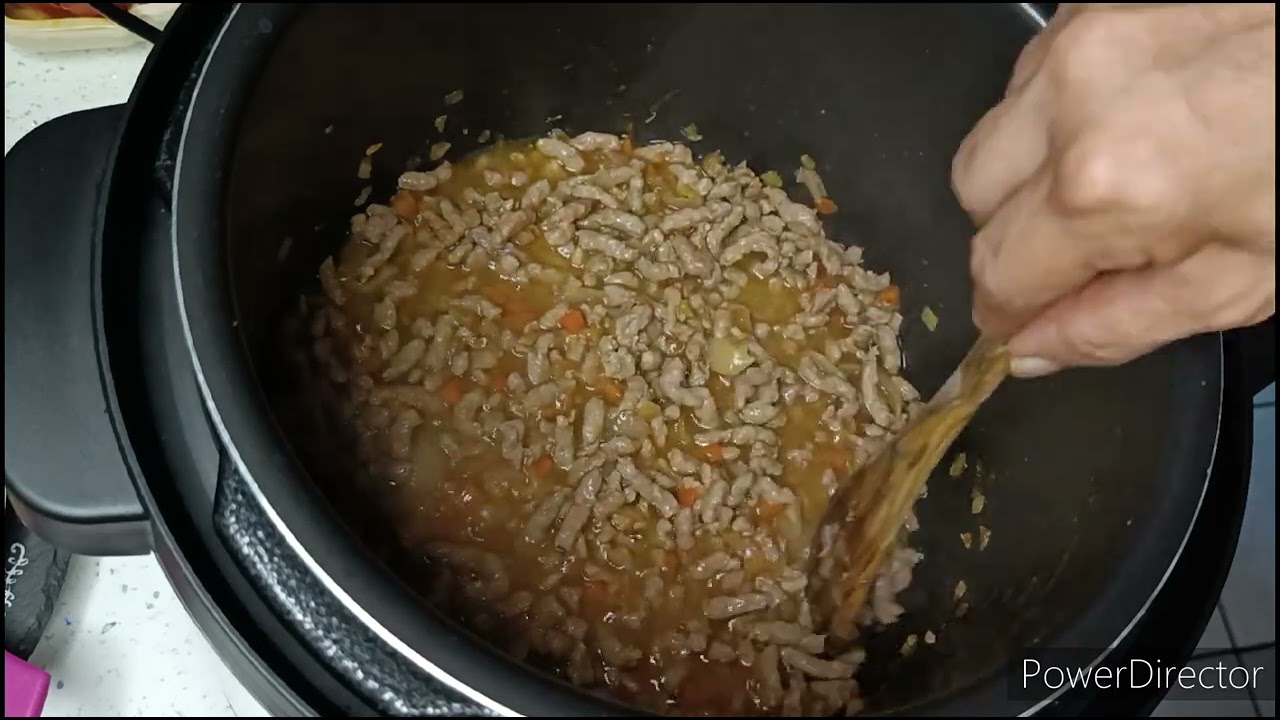 Ragù con pentola a pressione elettrica 🫕🍽️