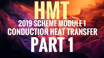 KTU-HMT-MODULE 1-PART 1- MODES OF HEAT TRANSFER