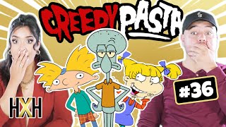 E37: Reacting To CreepyPasta Rugrats, Hey Arnold, Tom And Jerry and Squidward's S******