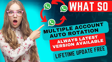 Whatso WhatsApp Multi Account Rotation Software with Button By DMK