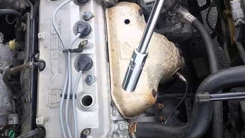 Spark Plug Honda 4 Cylinder Replacement "How to"
