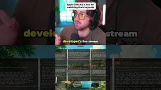 Apple DMCA'd a dev for watching their keynote