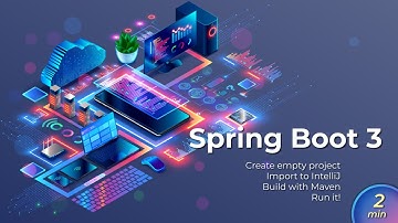 Create, import and build your Spring Boot 3 project in 2 minutes!