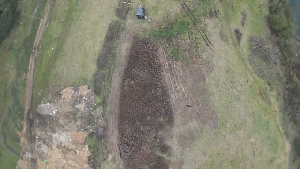 Rugby and District from above   - Roman settlement Tripontium