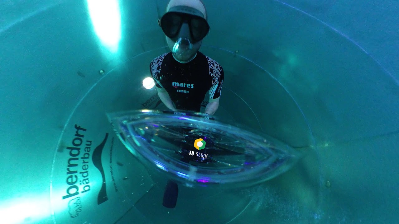 Tauchturm Seiersberg Unterwasser Video