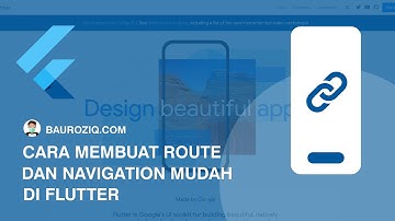 Cara Membuat Routing dan Navigation di FLUTTER